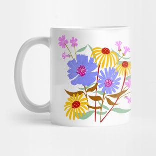 Summer florals. Mug